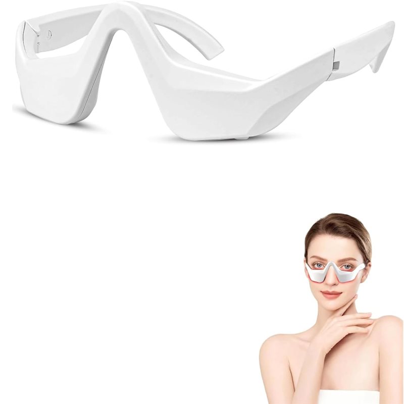 نظارات العلاج بالضوء الأحمر A8 - مراجعة Light Therapy Glasses وسعره