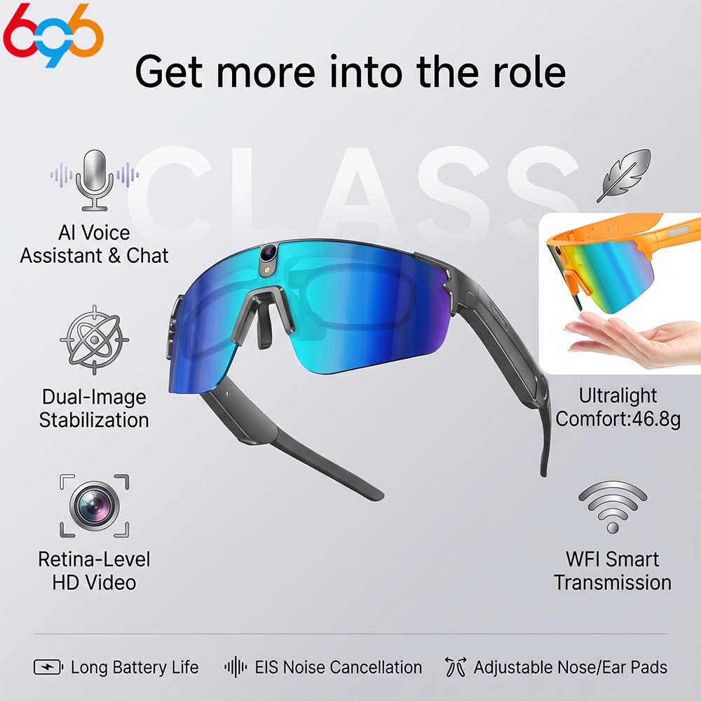 نظارات ذكية بتقنية الذكاء الاص - مراجعة Smart Glasses Lens وسعره